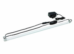 Solarix LU-LED-ALU - Osvětlení stojanu - LED dioda - stříbrná - 0.5U - 19"