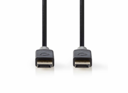 Nedis CCBW37000AT20 - Kabel DisplayPort 1.2 | Zástrčka - Zástrčka | 2 m | Antracit