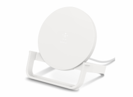 Belkin BOOST CHARGE™ Qi 10W Bezdrátová stojánková nabíječka, bílá
