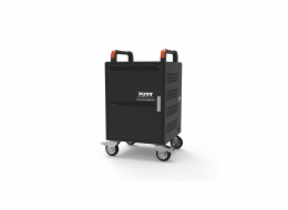 PORT CONNECT CHARGING CABINET 20 Notebooks + RACK 1xU 19’’, černý