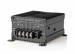 Nedis POCO103 - Měnič Napětí | 24 V DC - 12 V DC / 10 A