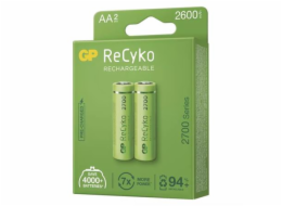 GP AA ReCyko 2 600 mAh, nabíjecí, 2 ks PP