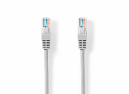 Nedis CCGT85100GY100 - Síťový Kabel Cat 5e UTP | RJ45 (8P8C) Zástrčka – RJ45 (8P8C) Zástrčka | 10 m | Šedý