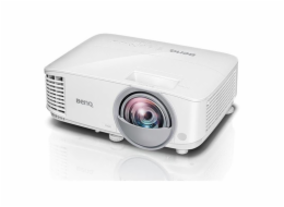 BenQ DLP Projektor MX808STH /1024x768 XGA/3600ANSI lum/0,61:1/20000:1/HDMI/3D/Short Throw/1×10W repro