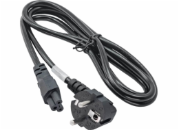 AKY AK-NB-01C Akyga Power Cord AK-NB-01C for notebooks VDE IEC C5 250V/50Hz 1,5m TRX Akyga přívodní síťový napájecí kabel 1.5m k napájecím adaptérům TRX Akyga