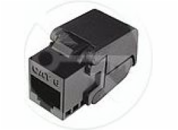 SOLARIX MULTIPACK 24ks Keystone Solarix CAT6 UTP RJ45 černý samořezný SXKJ-6-UTP-BK-SA Solarix keystone c6 UTP RJ45 černý samořezný SXKJ-6-UTP-BK-SA, balení 24ks