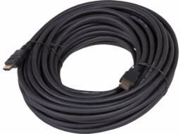 Akyga Kabel HDMI 1.4 (M), Full HD/4K 10.2Gbps, černý 20m