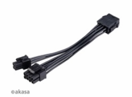 AKASA 8pin to 8+4 pin A -CBPW22 15, Power Adapter Cable