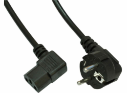Akyga PC napájecí kabel 3m/250V/PVC/černá