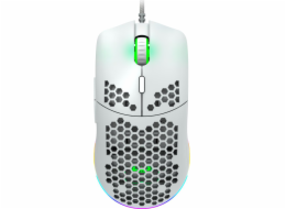 CANYON herní myš drátová Puncher GM-11, sensor Pixart PAW3519, makra, bílá
