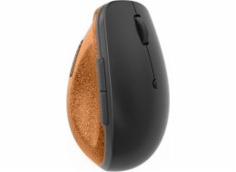 Lenovo Go - Myš - ergonomický - modrá optická - 6 tlačítka - bezdrátový - 2.4 GHz - bezdrátový přijímač USB - strom gray s přírodním korkem - maloobchod