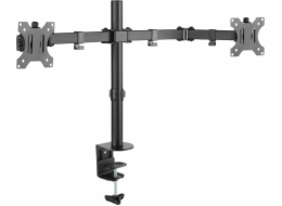 TECHLY Desk Stand for 2 Monitors with Clamp 13-32inch