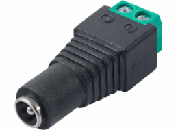 Adapter AV Akyga Terminal Block czarny (AK-SC-17)