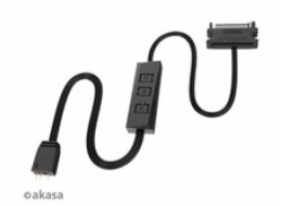 AKASA ovladač Vegas Controller Mate, 3-Pin aRGB controller cable