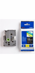 Páska&nbsp;Brother&nbsp;TZE-345,&nbsp;18mm,&nbsp;černá/bílá,&nbsp;laminovaná,&nbsp;délka&nbsp;8m