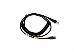 USB kabel, 12V locking, 3m, kroucený, 5V host powe