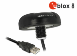 Navilock&nbsp;NL-8004U&nbsp;USB&nbsp;2.0&nbsp;Multi&nbsp;GNSS&nbsp;přijímač&nbsp;u-blox&nbsp;8&nbsp;4,5&nbsp;m