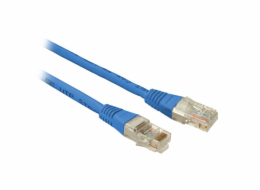 SOLARIX patch kabel CAT5E UTP PVC 3m modrý non-snag proof