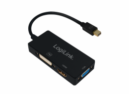 LOGILINK CV0110 LOGILINK - 4K Mini DisplayPort to DVI/HDMI/VGA Converter