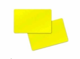 Premier (PVC) Yelow Cards,Card, 30 mil,500ks