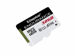 Kingston MicroSDHC karta 32GB High Endurance, 95R Class 10 UHS-I U1