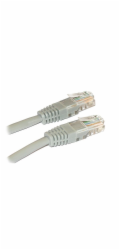 Lynx CS Patchcord, Cat6, UTP, 10m, šedý (PK-UTP6-100-GR)