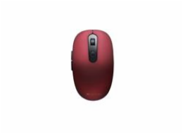 CANYON myš silent optická 2v1 bezdrátová CMSW09, nastavitelné rozlišení 800/1000/1200/1500dpi, 2v1 (BT/2.4GHz), červená