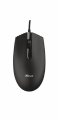 TRUST BASI/Kancelářská/Optická/1 200 DPI/Drátová USB/Černá