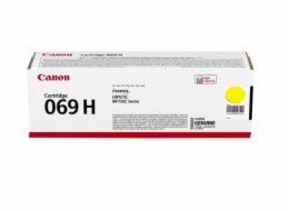 Canon originální vysokokapacitní toner Cartridge 069 H Y žlutý, MF752Cdw, 754Cdw, LBP673Cdw, kapacita 5 500 stran