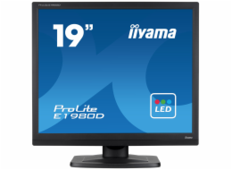 19" LCD iiyama ProLite E1980D-B1 - 5ms,DVI,TN