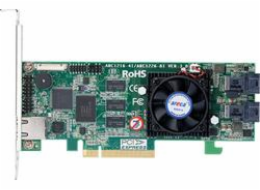 ARECA ARC-1226-8I 8-port SAS/SATA (2xSFF8643), 1GB cache,RAID 0/1/1E/3/5/6/10/30/50/60/JBOD,PCI-E 3.0 x8,LP