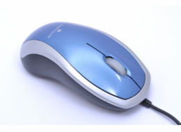 PrimeCooler ComfortMouse A Primecooler/Kancelářská/Optická/Drátová USB/Světle modrá