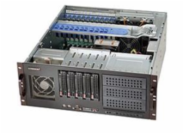 SUPERMICRO 4U 5x 3,5" HS SAS/SATA, 3x 5,25", 2x600W (80PLUS Platinum)