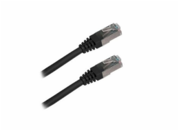XtendLan patch kabel Cat5E, FTP - 2m, černý