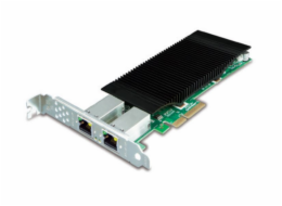 Planet ENW-9720P PCI-E 4x síťová karta, 2x 1Gb RJ-45, 2x PoE+ 802.3at 30W, -10 až +60st