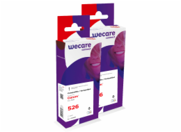WECARE&nbsp;ARMOR&nbsp;sada&nbsp;ink&nbsp;kompatibilní&nbsp;s&nbsp;CANON&nbsp;CLI526BK&nbsp;2x10,5ml,černá,CLI-526&nbsp;BK