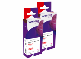 WECARE&nbsp;ARMOR&nbsp;sada&nbsp;ink&nbsp;kompatibilní&nbsp;s&nbsp;CANON&nbsp;CLI526M&nbsp;2x10,5ml,červená,CLI-526&nbsp;M