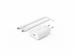 Belkin BOOST Charge 25W USB-C Ladeger.PD,1m Ka.WCA004vf1MWH-B6