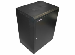 XtendLan 15U/600x450, na zeď, jednodílný, plné dveře, úprava proti vykradení