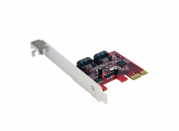 DELL 2-Portový PCI-Express SATA řadič pro rozšíření serveru na 4x 3.5" + 2x 2.5" disky/ pro PowerEdge T20/ T30/ T40