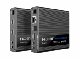 PremiumCord HDMI 2.0 extender Ultra HD 4kx2k@60Hz na 70m zapojení do kaskády