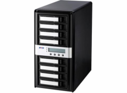 Areca Desktop RAID, 8x 3.5" HDD, 2x40Gb/s TB3 & USB-C, RAID 0/1/10/3/5/6/30/50/60, Single Disk, JBOD