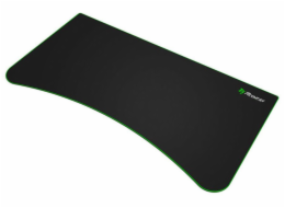 AROZZI ARENA Deskpad/ ochranná podložka na celý stůl Arena/ černá/ zelený okraj