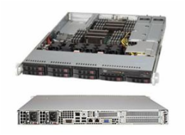 SUPERMICRO 1U chassis for X11, 8x 2,5" HS SAS/SATA, 2x700/750W, WIO