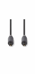 NEDIS optický audiokabel/ TosLink zástrčka - TosLink zástrčka / antracit/ box/ 3m