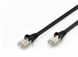 Ednet Patch kabel, CAT6, RJ45 samec/samec, 5,0 m, S-FTP, AWG 27/7, LSZH, černý