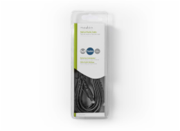 Nedis CAGB25000BK50 - Optický Audiokabel | TosLink Zástrčka - TosLink Zástrčka | 5 m | Černá barva