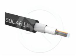 Univ. 24vl MM 50/125  OM3 Eca CLT kabel černý LSOH, cena za metr