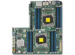 SUPERMICRO MB 2xLGA2011-3, iC612 16x DDR4 ECC,10xSATA3,(PCI-E 3.0 x32),2x10GbE LAN, 2x PCI-E 3.0 NVMe x4,IPMI