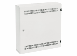 Rozvaděč Solarix LC-18 s lištami 2U, 4U a 11U, 550x550x150mm bílá RAL9003